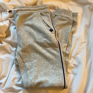 Classic heather grey joggers